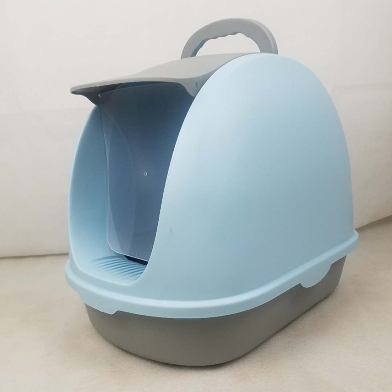 Manufactor wholesale double-deck Cat litter Basin Large Fat Cat Flip Cat litter Basin Fully enclosed Cat Toilet