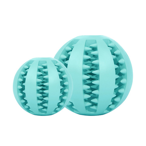 Factory direct sales Teddy puppy decompression elastic rubber ball pet teeth cleaning ball dog toys