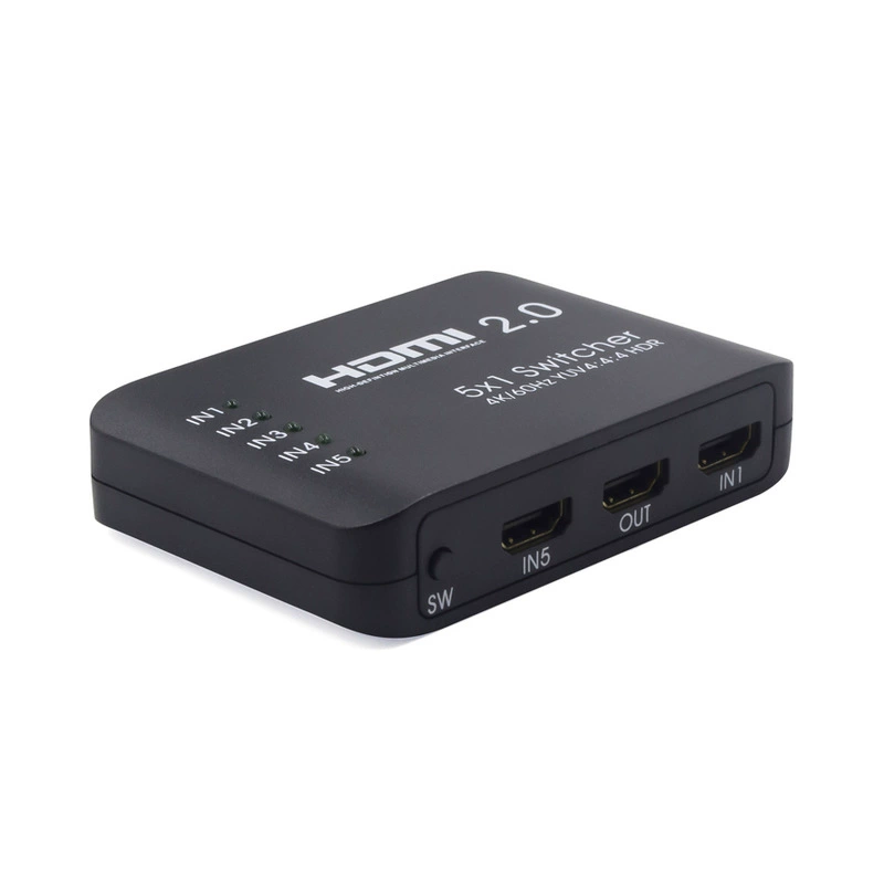 傲宇时代 HDMI2.0 switch HDMI five in one out switch HD switch 5X1 converter