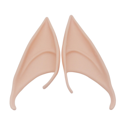 INS elf fake ears Halloween COS makeup props simulated fairy ears latex party pointed ears