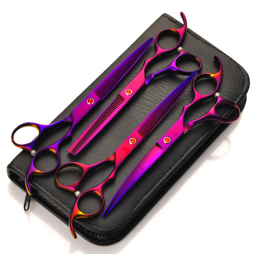 4 pet scissors bag hairdressing scissors bag barber scissors bag barber tool bag easy to clean 