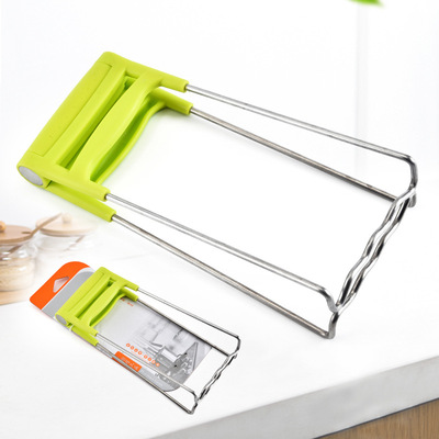 厂家批发多功能不锈钢防烫夹子碗碟锅夹提盘器厨房小工具批发|ru