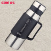 Capacious glass, cup, thermos stainless steel for traveling with glass, custom made