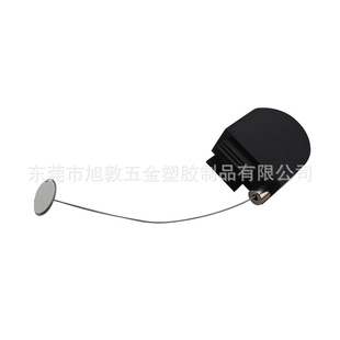 Jewelry ring plate anti-theft cable box plastic coated steel wire rope winding box automatic retractable winding box recommend