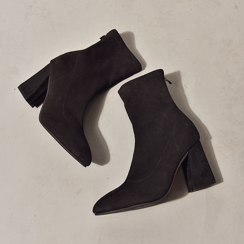 Bottes femme FILLE DE SOLEIL en Daim - Ref 3355082 Image 3