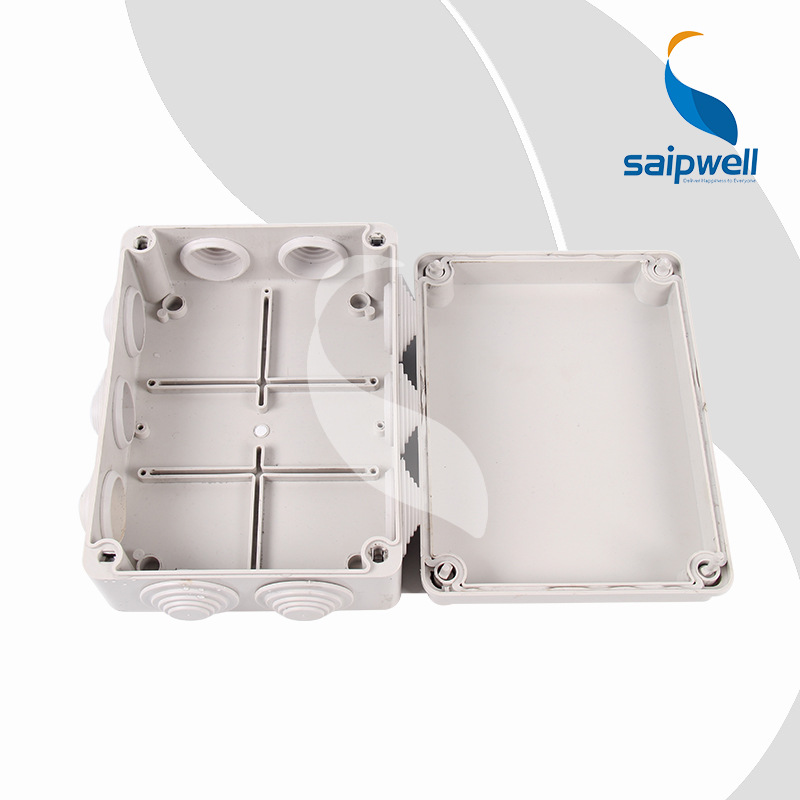 带孔塑料盒 190*140*70带孔电线盒 带孔防水接线盒