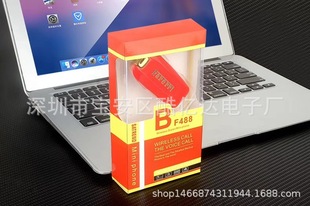 Новый F488 Mini Mobile Phone четырехчастотный Bluetooth Dial -Up Portable 105 BM10 BM90 Мобильный телефон иностранного языка
