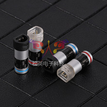 创雅宏 碳纤维耐高温透明壳IE8 IE80 ie80S耳机插头插针 紫铜导体