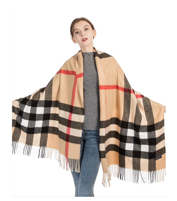 巴宝莉 巴巴格围巾 明星同款 冬季保暖