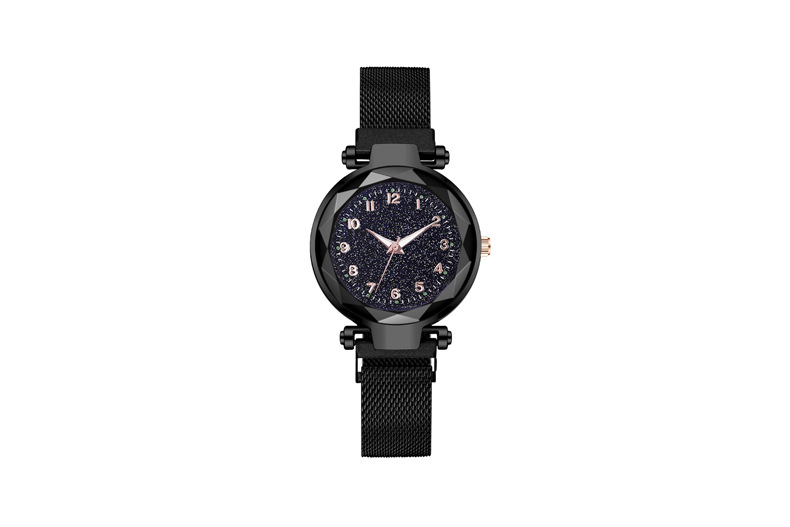 Einfacher Stil Sternenklarer Himmel Saugschnalle Quarz Uhr Frauen Uhren display picture 1