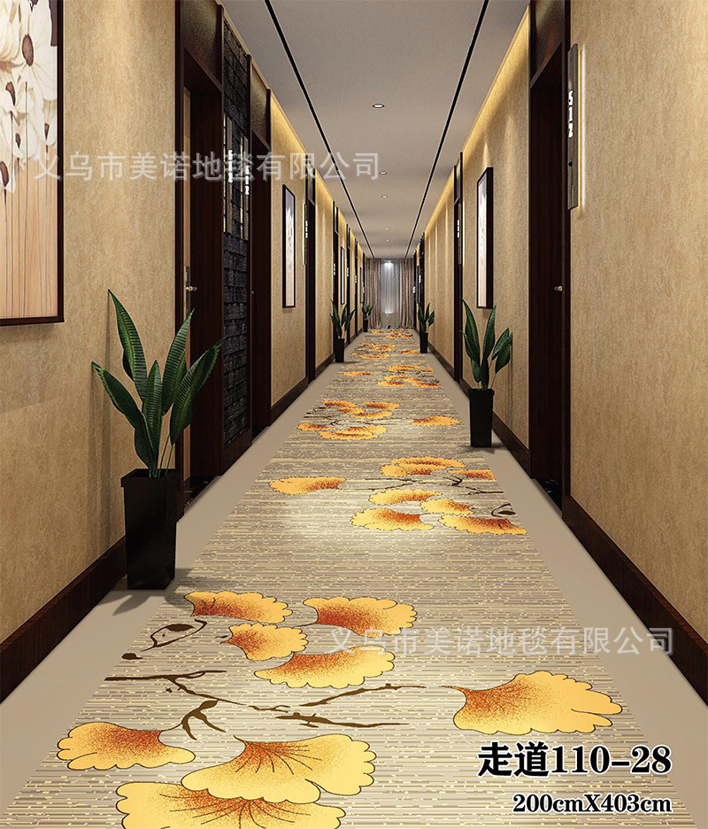 酒店走廊地毯现货 2米宽幅 高清印花宾馆过道走道地毯 长廊毯-阿里巴巴