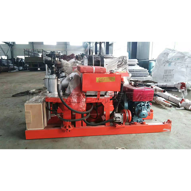 百米液压钻机迷你版30米液压取芯钻机 多功能地质工程钻机可标贯