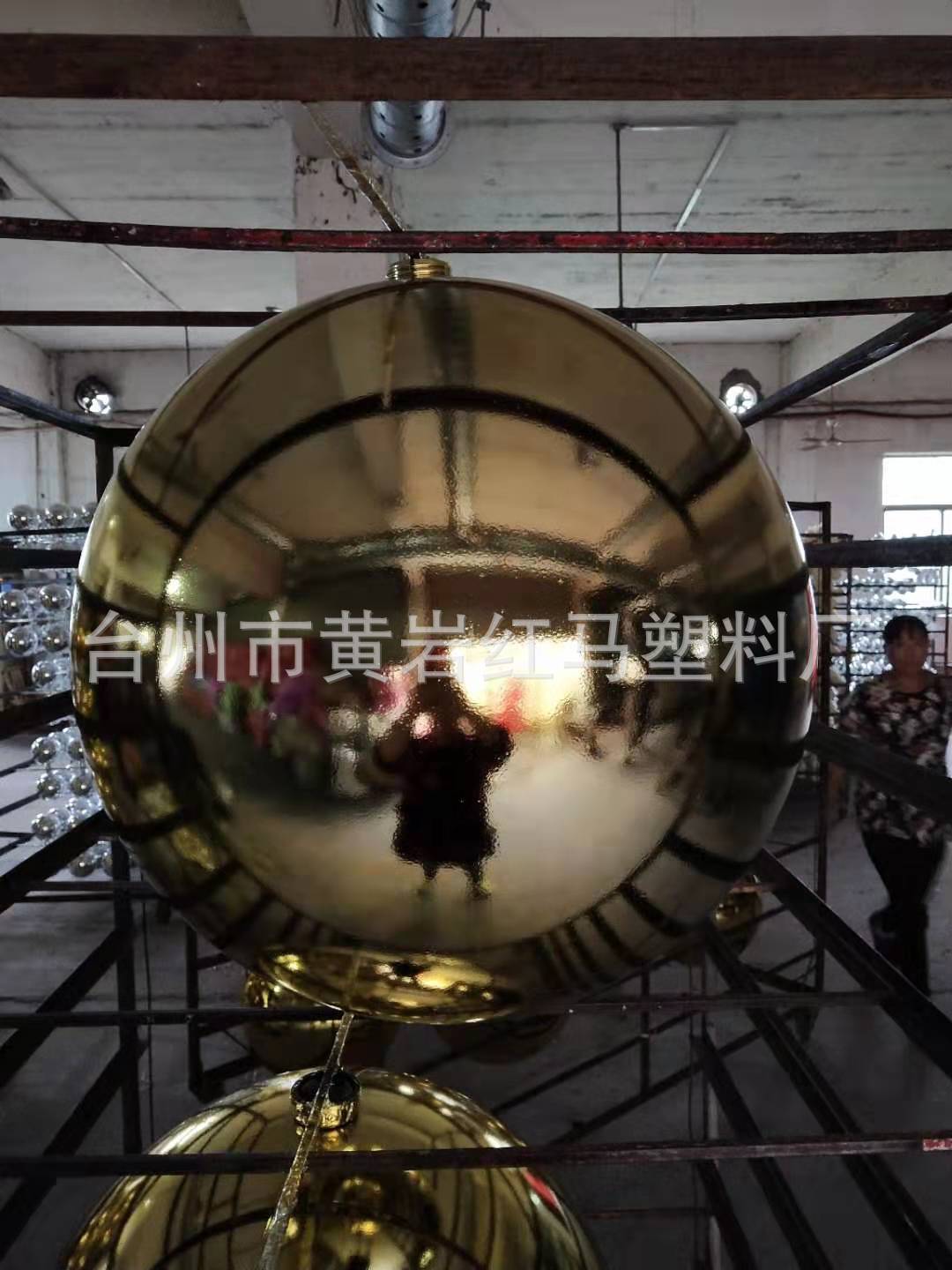 60cm BOLA DE Navidad Bola de galvanoplastia Hotel Mall KTV ventana boda lugar diseño decorativo bola al por mayor