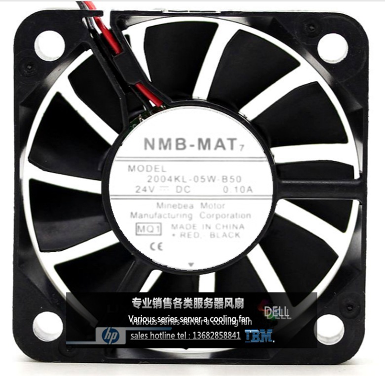 2004KL-05W-B50 24V 0.10A原装美蓓亚NMB 50*50*10ABB变频器风扇