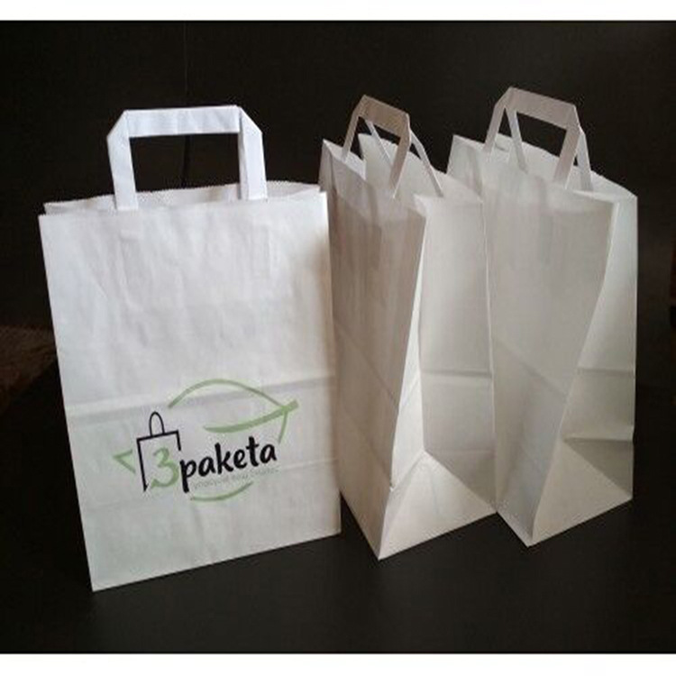 定手提牛皮纸袋 包装礼品袋 服装购物袋 外卖纸袋现货批发