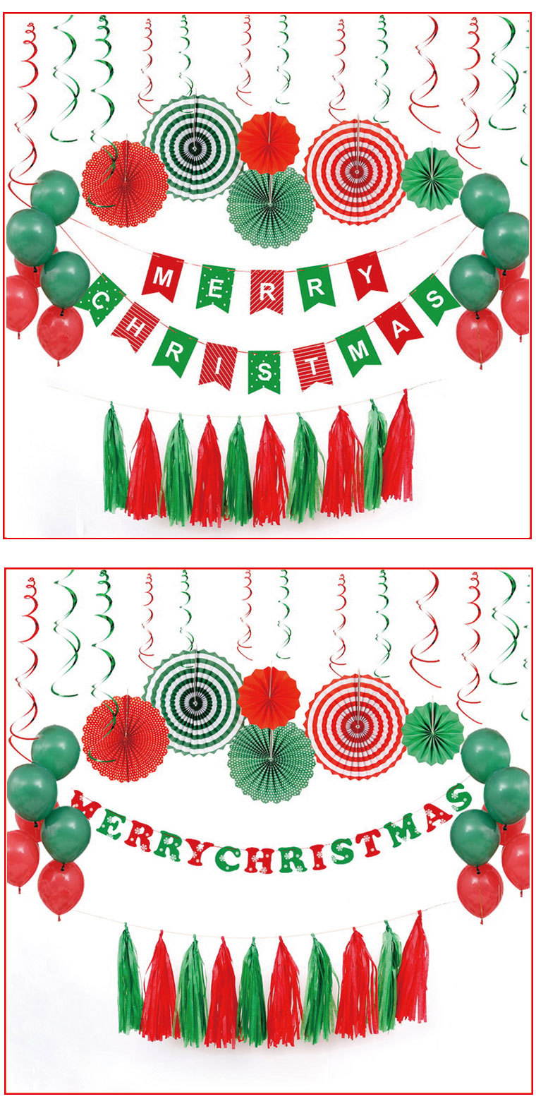 Christmas Letter Paper Party Decorative Props display picture 1