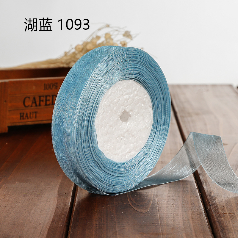 Cinta de nieve 2cm cinta arco tocado hecho a mano caja de regalo embalaje cinta al por mayor