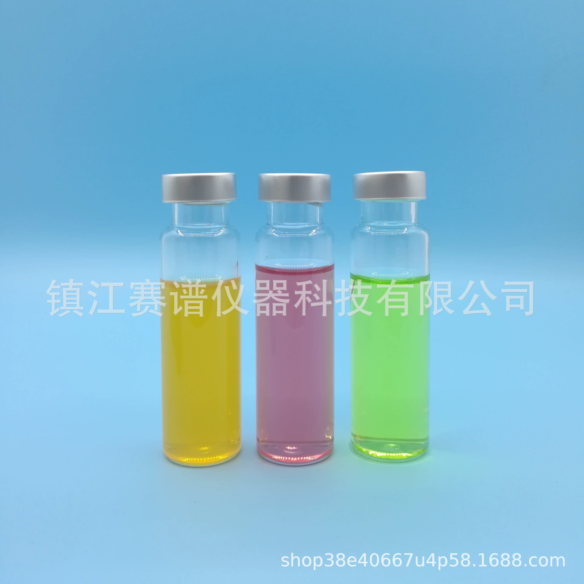 Прозрачная пустая бутылка для отбора проб, бутылка для проб, бутылка для инъекций воздушной хроматографии, может быть изготовлена по индивидуальному заказу и обработан.