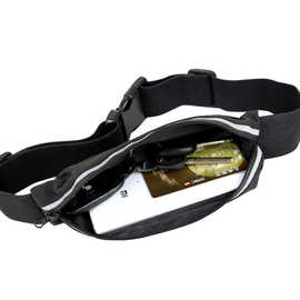 反光腰包户外运动腰包健身跑步萤光腰包防水防盗手机伸缩腰包贴身