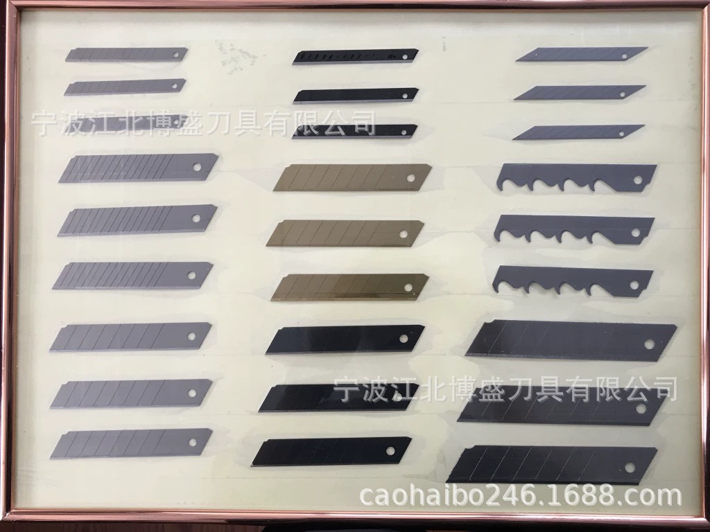 Производитель специализируется на разработке различных лезвий специальной формы и более практичных/кухонных/фруктовых/офисных/повседневных лезвий.