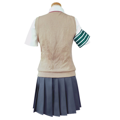 A certain scientific railgun Misaka Mikoto cosplay gun sister Shirai Kuroko Tokiwadai school uniform cos uniform
