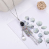 new pattern With drill a doll Necklace Autumn and winter Women's wear Pendant sweater chain Accessories clothes Jewelry Clothing parts