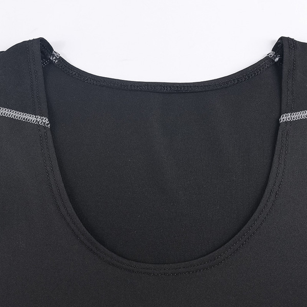 Quick dry elastic vest for gym for training