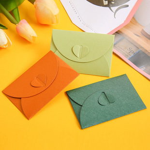 Free design high-grade greeting card envelope invitation Kraft paper invitation document envelope to map sample printing logo