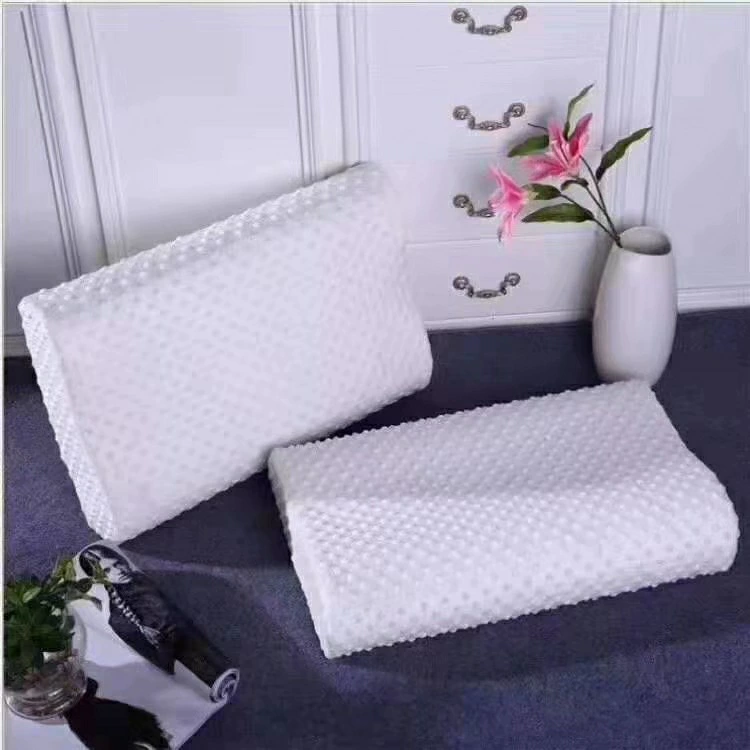 Stress-relief cervical spine slow-rebound memory pillow core promotional business gift temperature-sensitive space latex pillow factory wholesale