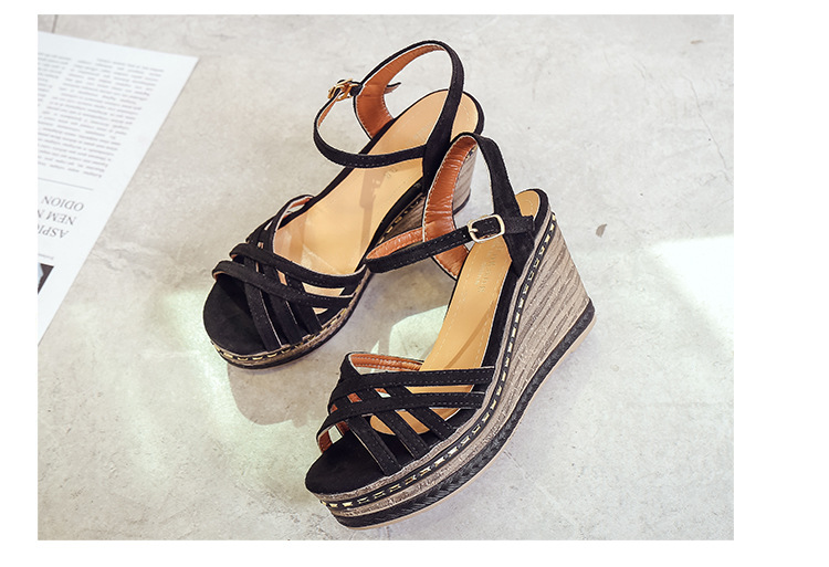 Chaussures été pour femme en Caoutchouc - Ref 3345511 Image 40