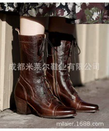 女式皮靴;cosplay服饰;男式皮靴