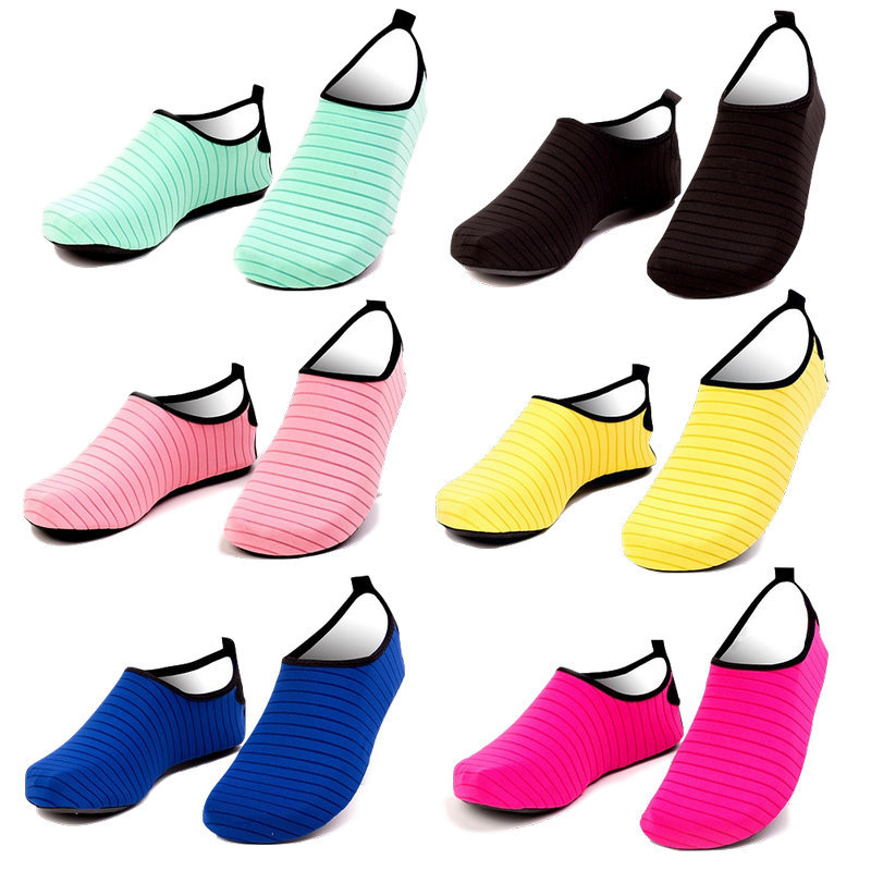 Sandy beach Snorkeling shoes children Sandy beach Non-slip socks Soft shoes adult Swimming Diving socks Wading shoes