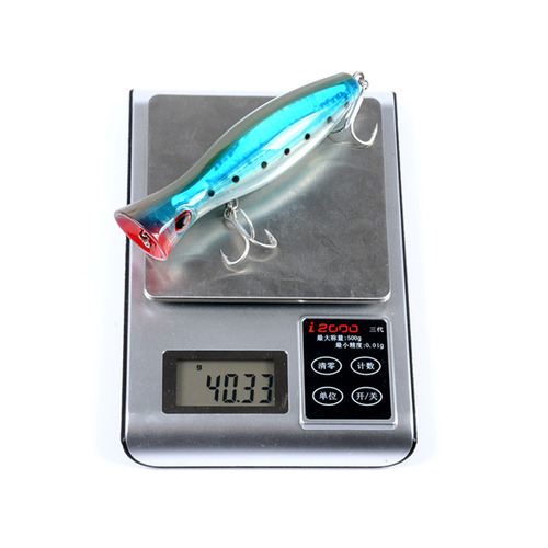 Luya bait sea fishing large mouth wave climbing 12.5cm/40.3g laser bionic fishing bait with raised mouth cross-border e-commerce direct supply
