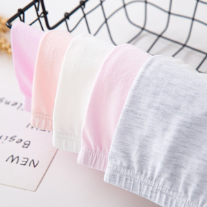 A类纯棉女童安全裤 小女孩打底裤中小童平角短裤宝宝内裤一件代发