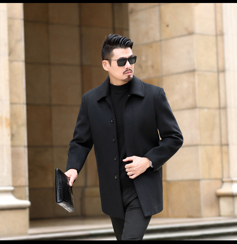 Manteau homme en Laine - Ref 3419136 Image 28