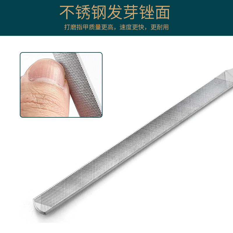 double-sided chopper for nails for manicure stainless steel