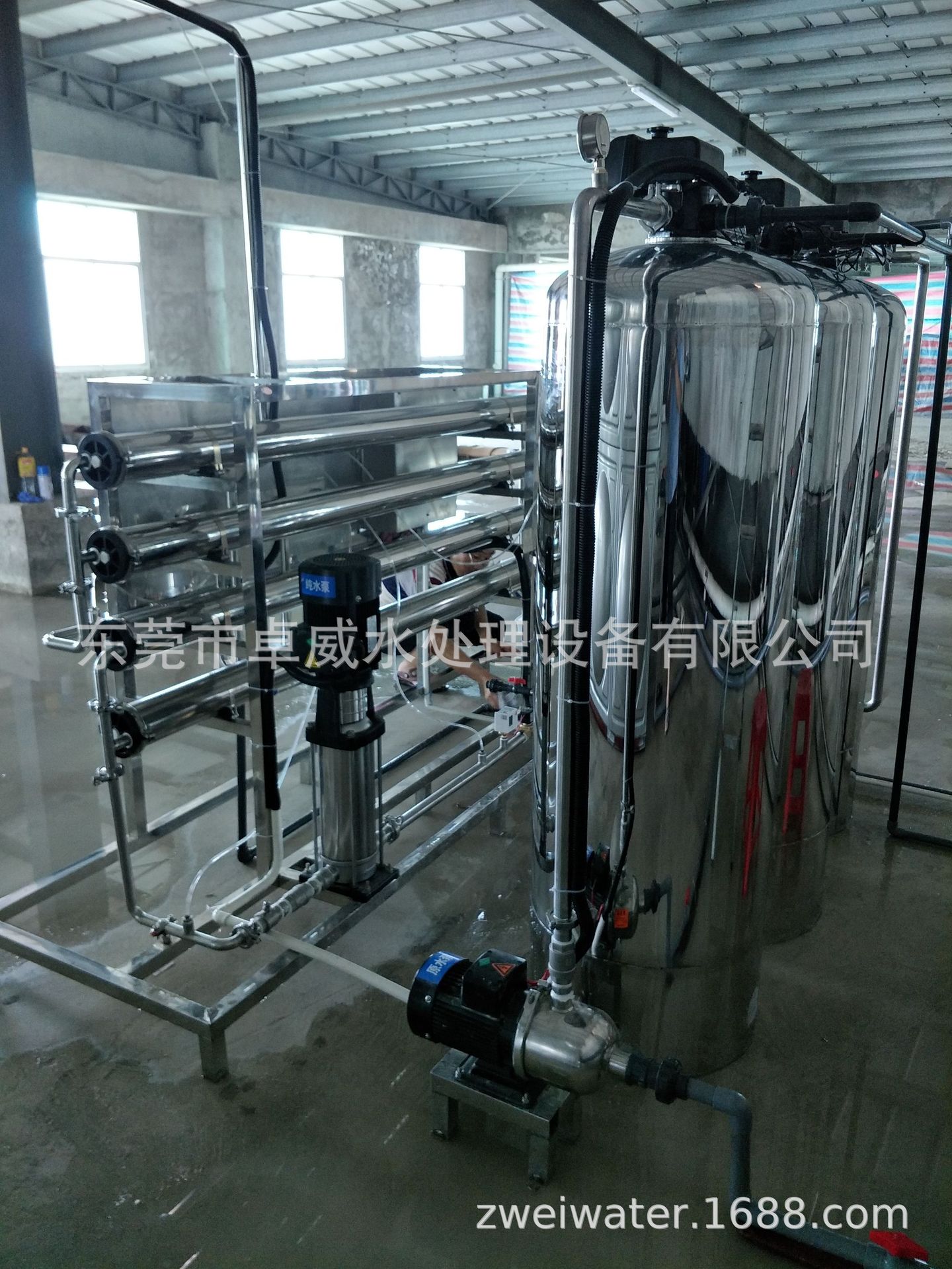 东莞洗涤软化水设备 深圳化工用水软化处理 清远涂料厂过滤机