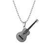 Music guitar, pendant for beloved, fashionable necklace, European style, Birthday gift, factory direct supply