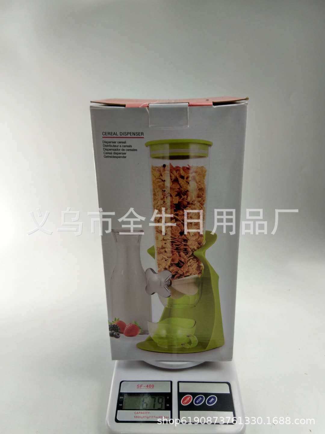 厨房新款壁挂式麦片机跨境麦片器热销谷物分配器cereal dispenser/国潮商品详情图2