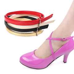 Imitation leather long laces, shoe accessories, laces, high heels, laces, high heels, sandals, single shoes, laces, accessories