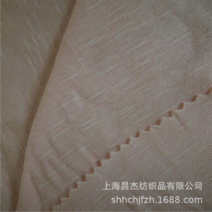 棉竹节罗纹 竹节1*1罗纹竹节面料 棉竹节布 竹节双面布 竹节平纹