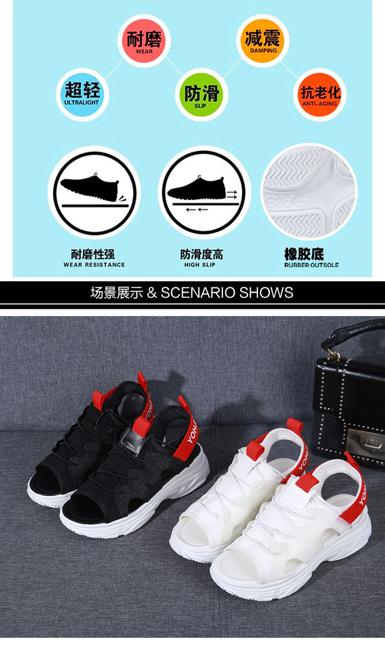 Chaussures été pour femme en Caoutchouc - Ref 3347444 Image 22