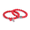 Pendant, red matte bracelet for beloved natural stone, Aliexpress