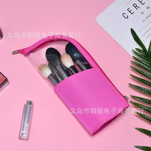 外貿熱銷 女士透明化妝筆眉筆收納包多功能化妝包tpu韓國簡約防水