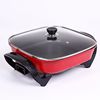 Factory wholesale love neighboring Sifang pot Korean multi -functional electric stir -fried pot square pot electric hot pot gift pot