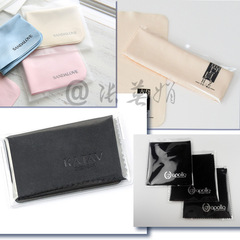 High-end Suede Microfiber Lens Cloth with Independent Packaging, Logo Printable, Manufacturer Wholesale