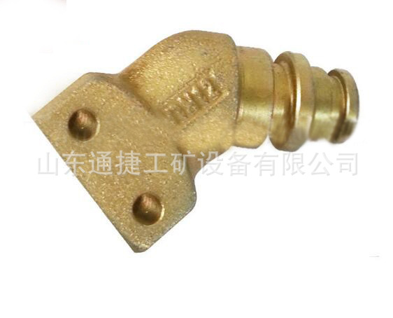 KJ5-10A矿用弯头 矿用管件  快速接头焊接式液压管接头煤矿用弯头