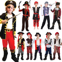 万圣节儿童演出服饰cosplay化妆舞会道具儿童加勒比海盗服装衣服