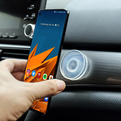 纳米集线随手贴 多功能车载手机支架 无痕纳米黑科技魔力贴重复洗|ms