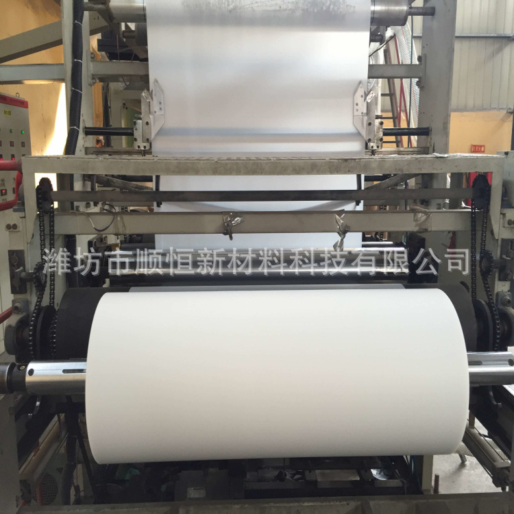 原料PE隔离膜适用丁基胶带 白色PE薄膜超轻隔离膜